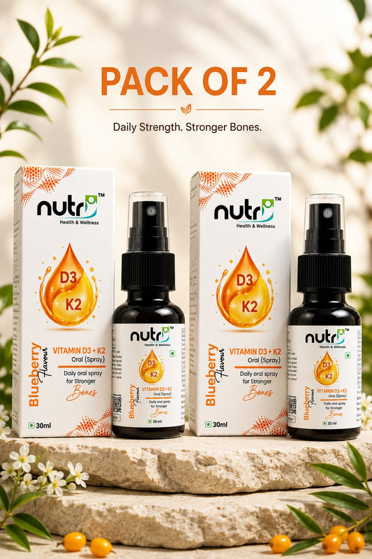 Pack Of 2 | Nutri Vitamin D3 + K2 Oral Spray